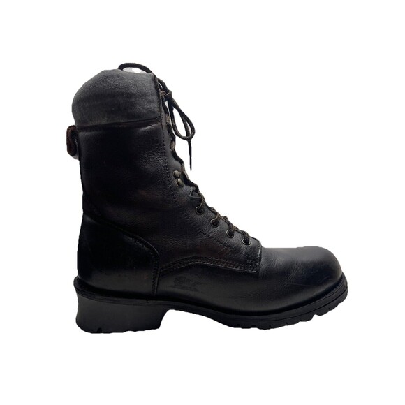 RedHead Waterproof Boots AMK-1224 Size 12M Lace-Up Leather  Black EUC ***READ*** main image 4